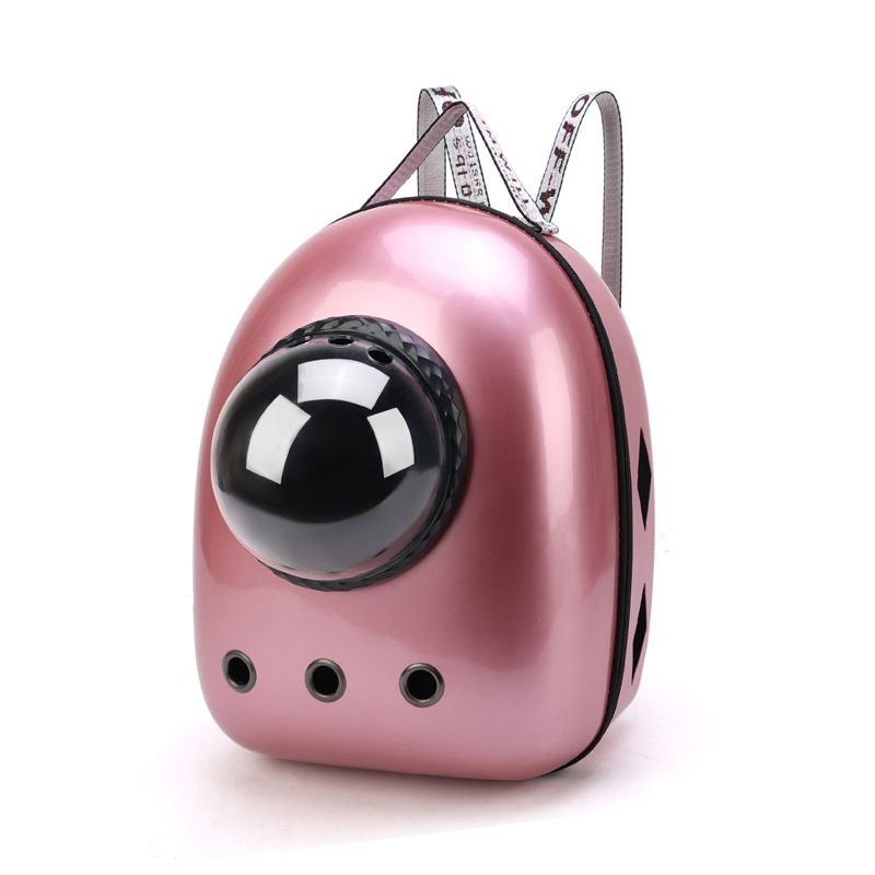 Space Capsule Pet Backpack Carrier - Breathable Travel Backpack for Cats & Small Dogs