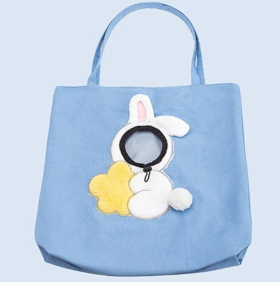 Cute Pet Travel Carrier Tote Bag for Cats & Small Dogs