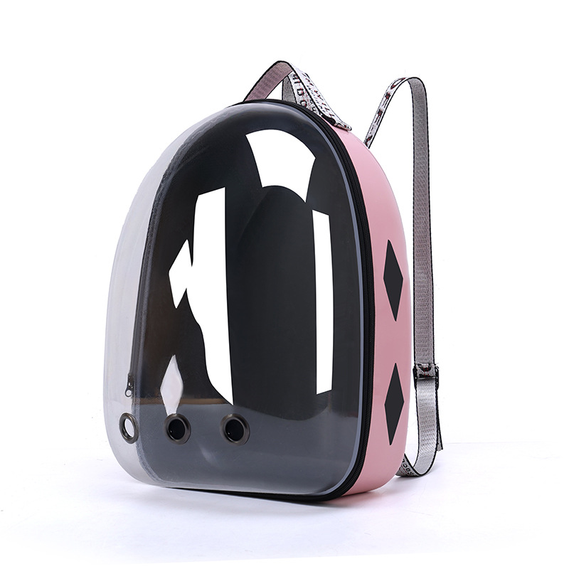 Space Capsule Pet Backpack Carrier - Breathable Travel Backpack for Cats & Small Dogs