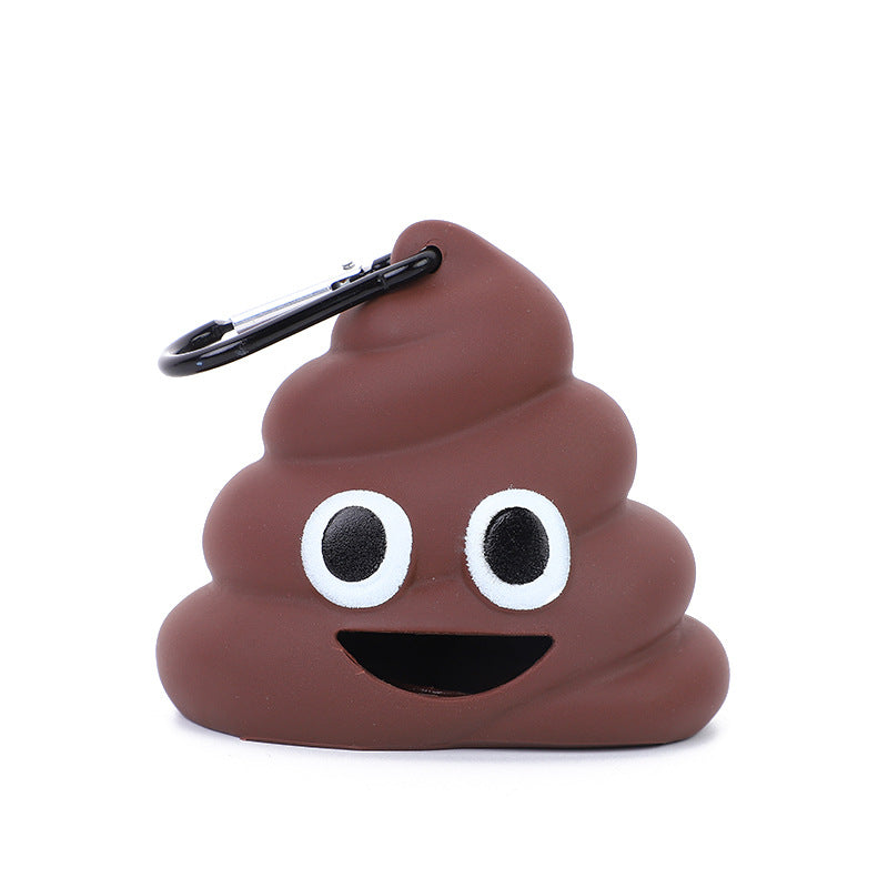 Poop Emoji Dog Waste Bag Dispenser