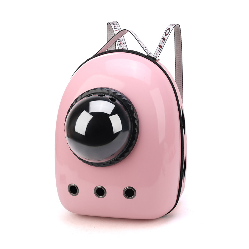 Space Capsule Pet Backpack Carrier - Breathable Travel Backpack for Cats & Small Dogs