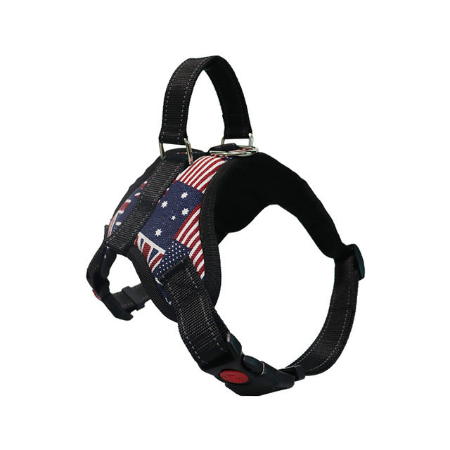 Reflective Adjustable Dog Harness & Leash Set | No-Pull Walking Vest