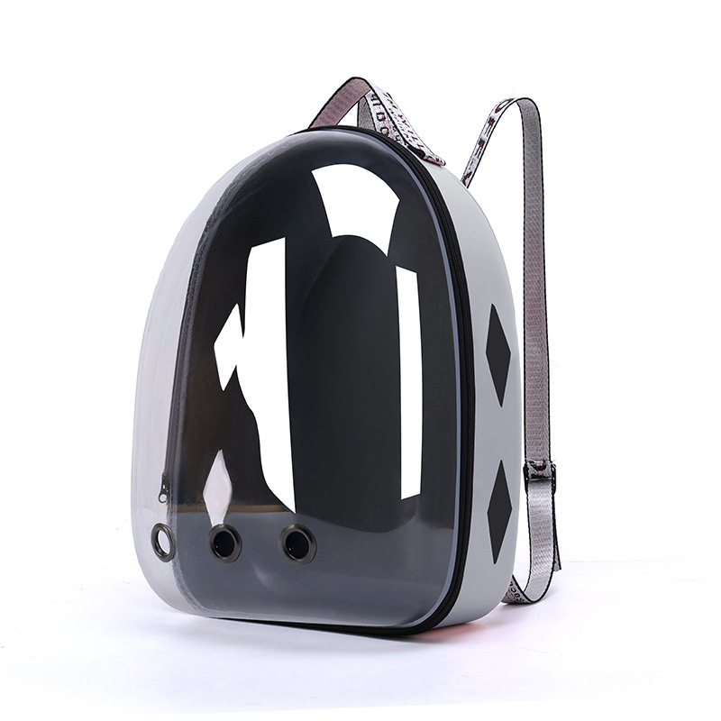 Space Capsule Pet Backpack Carrier - Breathable Travel Backpack for Cats & Small Dogs