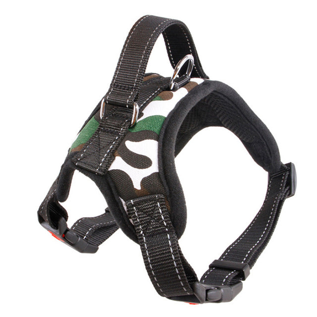 Reflective Adjustable Dog Harness & Leash Set | No-Pull Walking Vest
