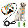 Reflective Dog Harness & Leash Set