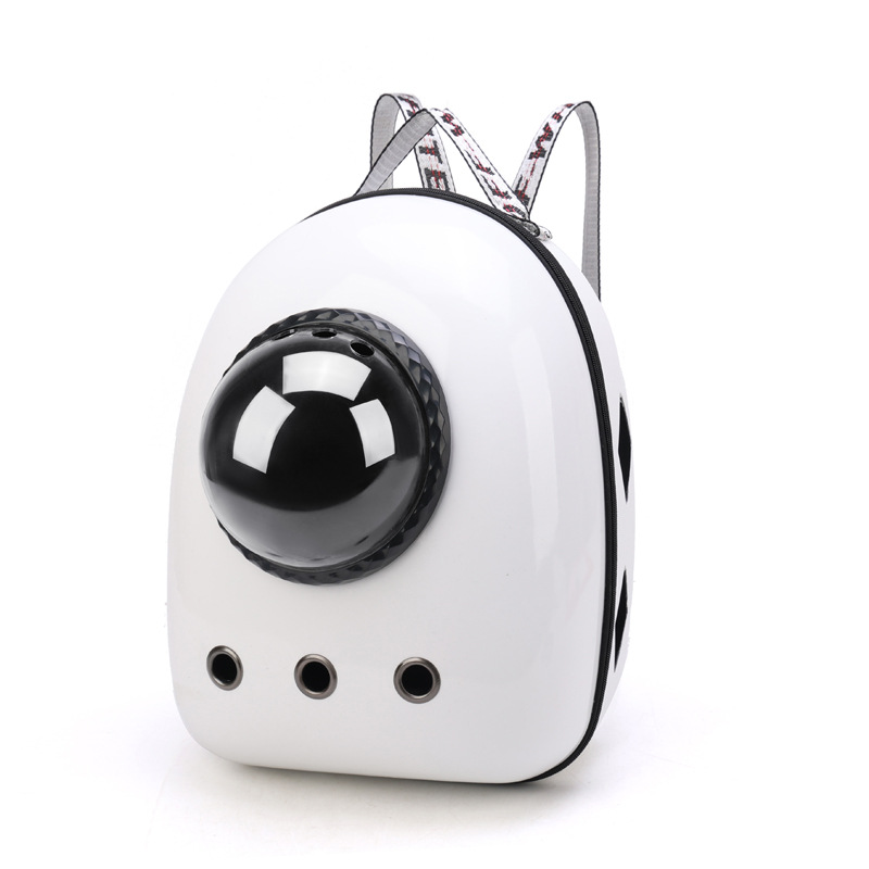 Space Capsule Pet Backpack Carrier - Breathable Travel Backpack for Cats & Small Dogs