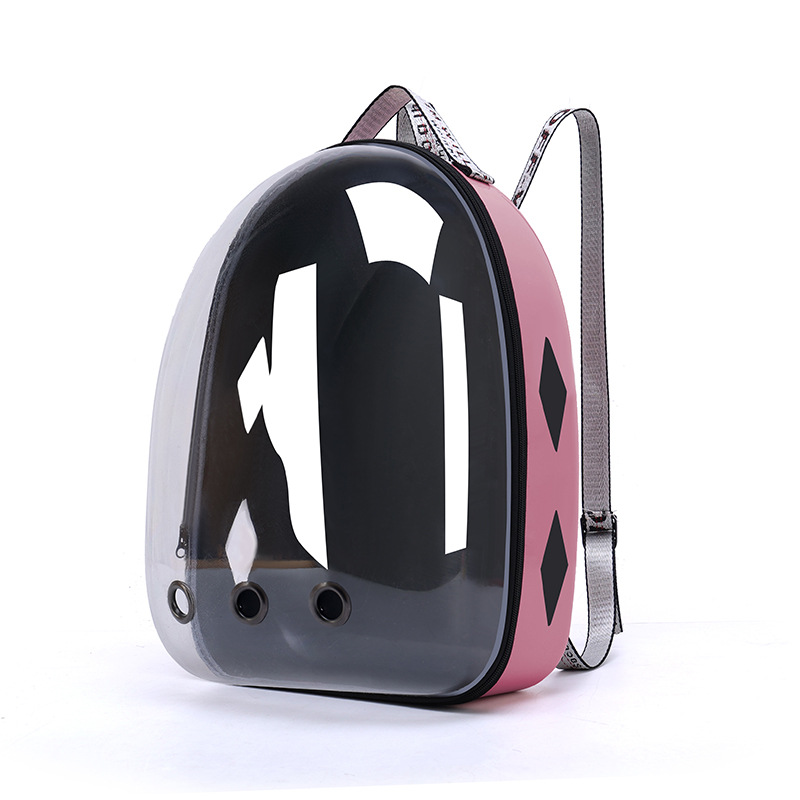 Space Capsule Pet Backpack Carrier - Breathable Travel Backpack for Cats & Small Dogs