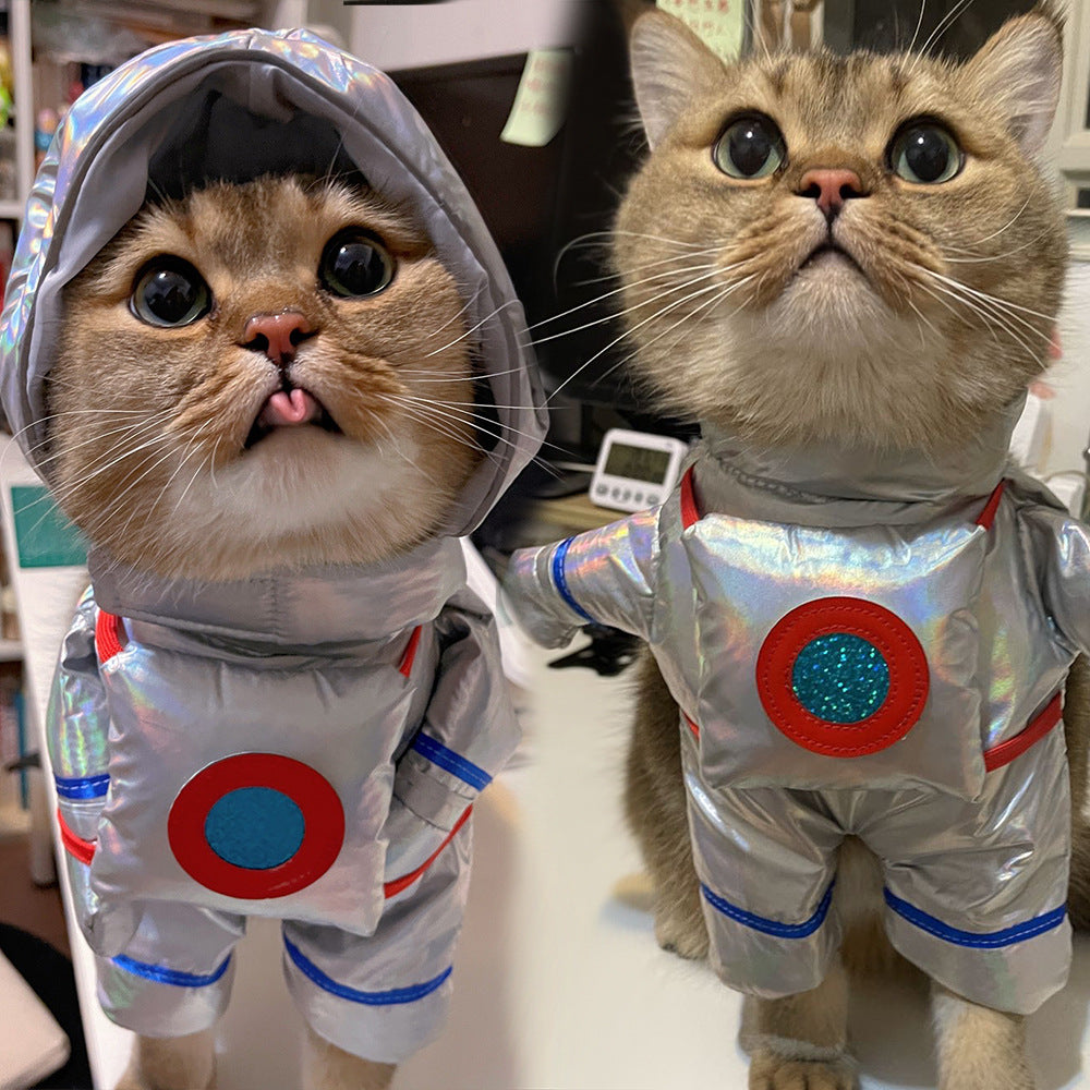 Funny Astronaut Pet Costume | Space Suit for Dogs & Cats