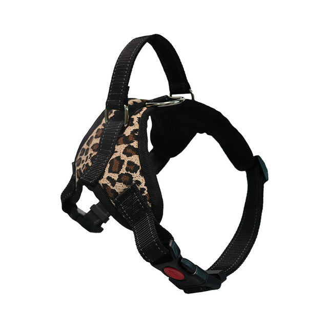 Reflective Adjustable Dog Harness & Leash Set | No-Pull Walking Vest